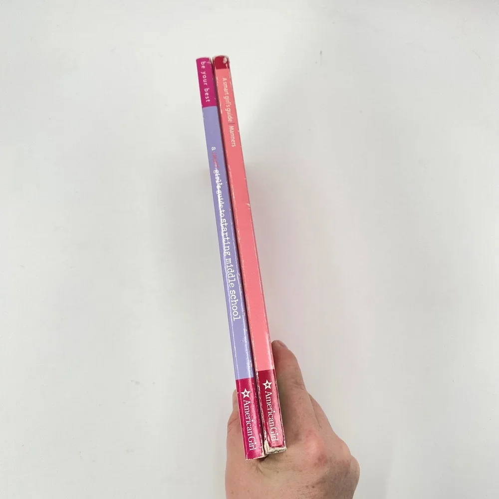 American Girl Smart Girl Guides‎ Starting Middle School Manners Books Set 2